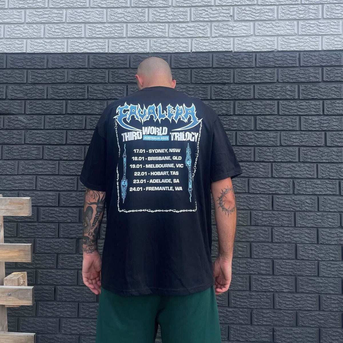 Cavalera "Third World Trilogy 2025 Tour" T-Shirt – Imprint Merch